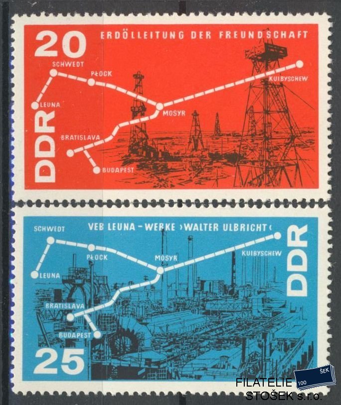NDR známky Mi 1227-8