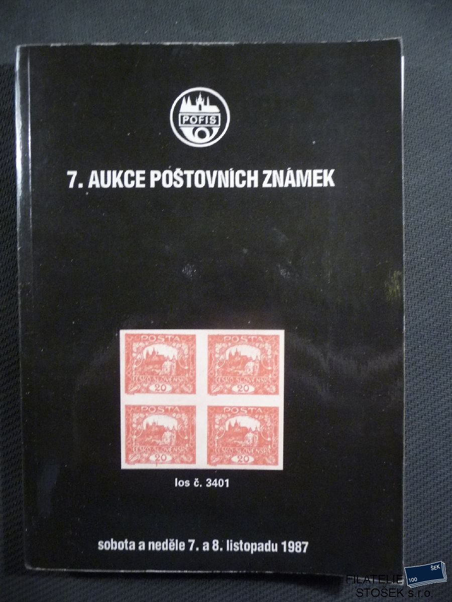 Aukční katalog - Pofis 1987