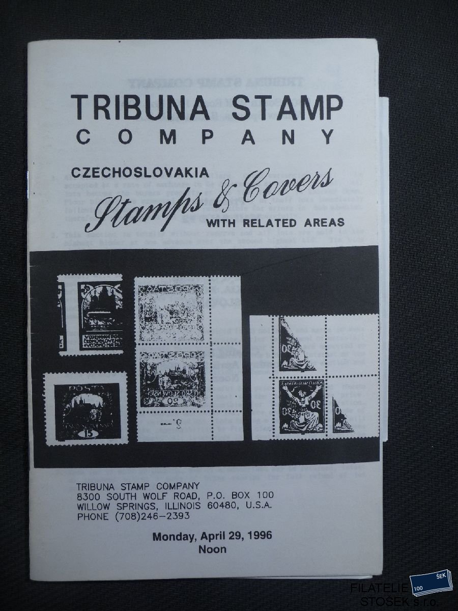 Aukční katalog - Tribuna 1996