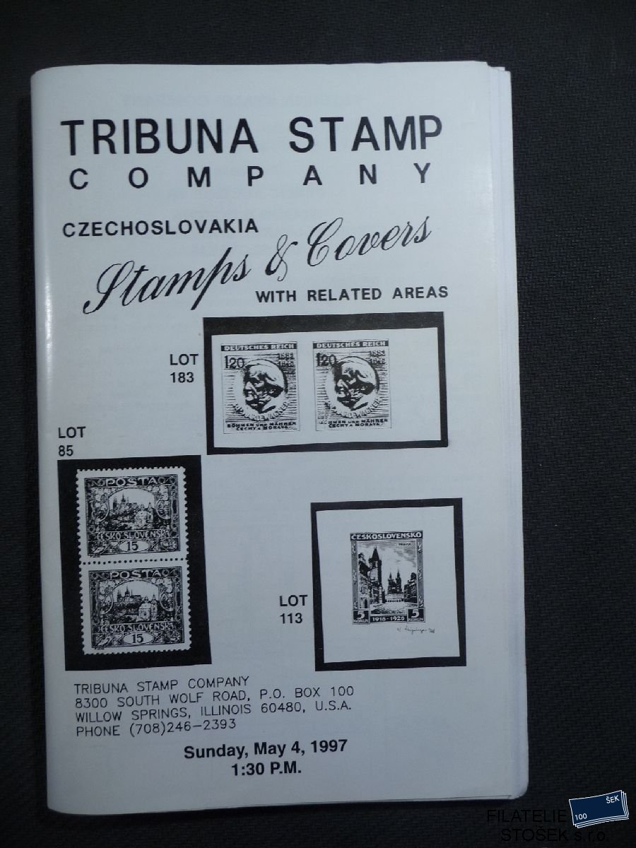 Aukční katalog - Tribuna 1997