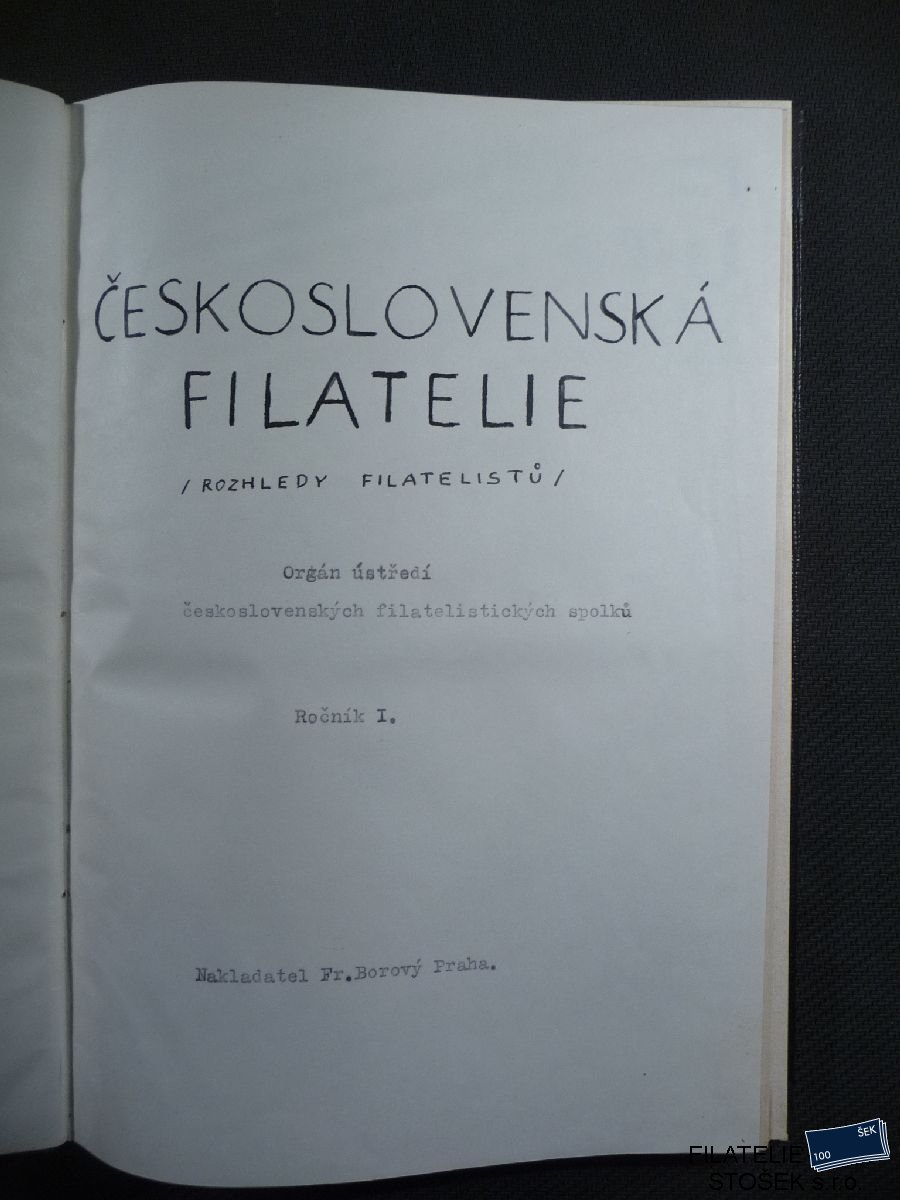 Časopisy Československá Filatelie - Rozhledy filatelistů - 1945
