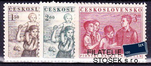 ČSSR známky 655-7