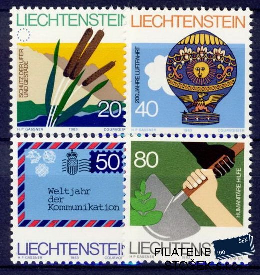 Liechtenstein Mi 0824-7