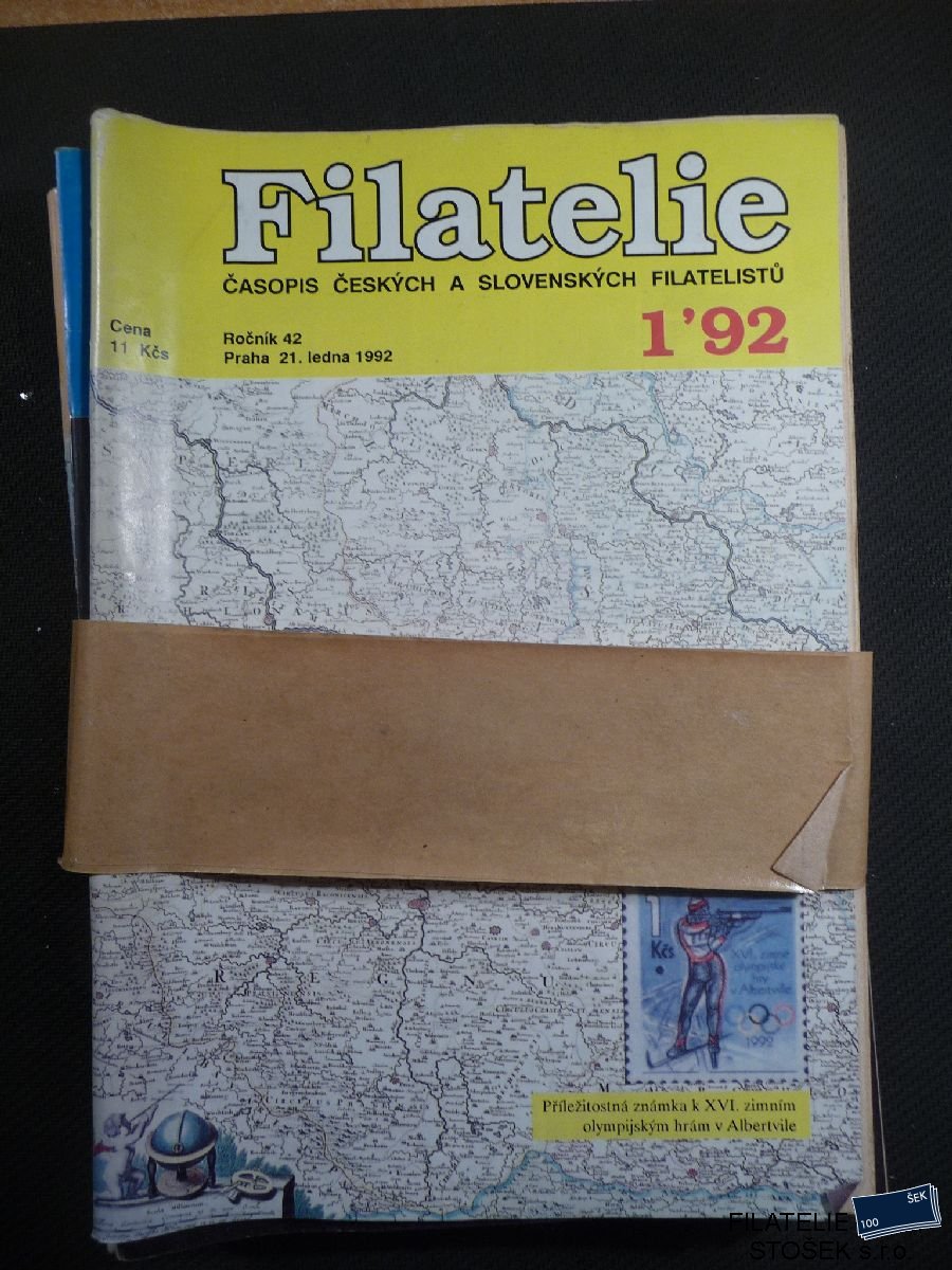 Časopisy Filatelie  1992 - Sestava
