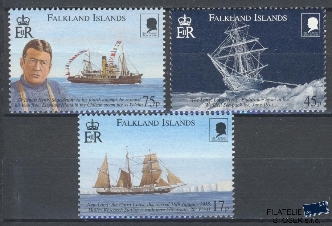 Falkland Islands známky Mi 776-78