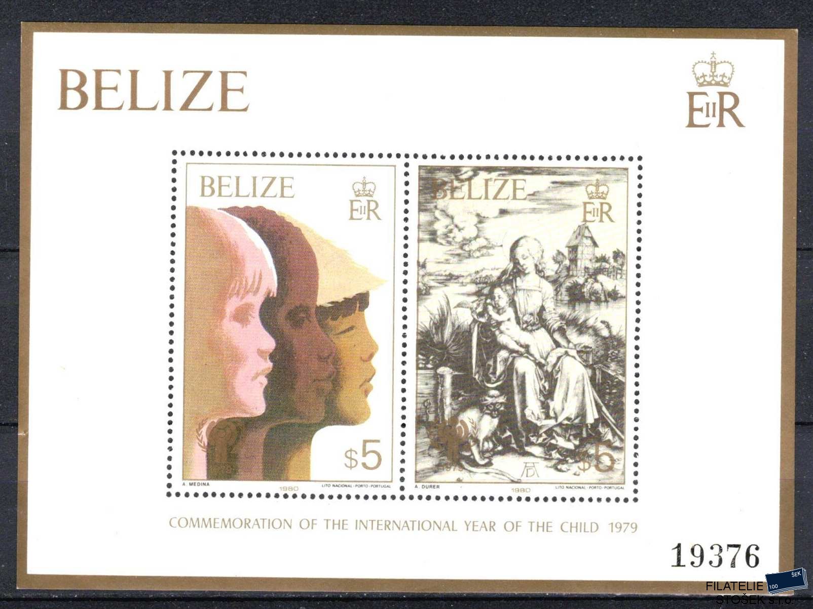 Belize známky Mi 483-4 - Bl.16