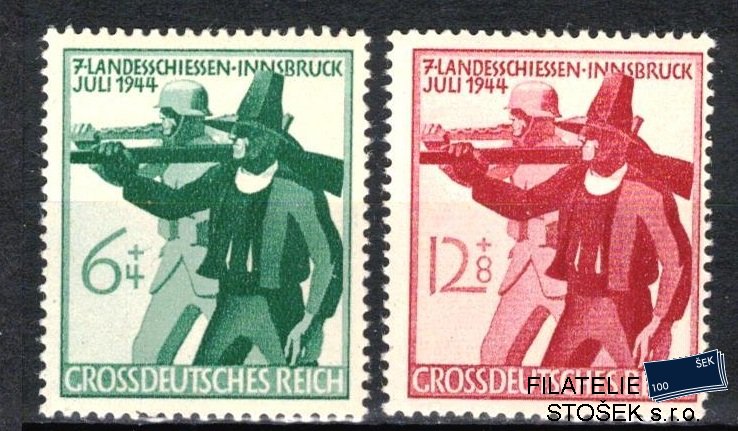 Dt. Reich známky Mi 897-8