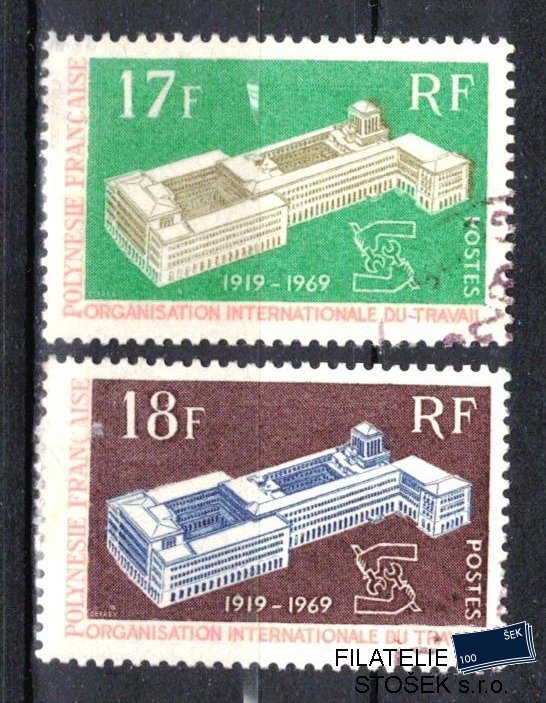 Polynésie známky Mi 101-2