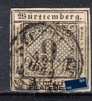 Wurttemberg známky Mi 4a