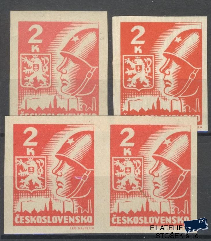 ČSSR známky 354 - Sestava