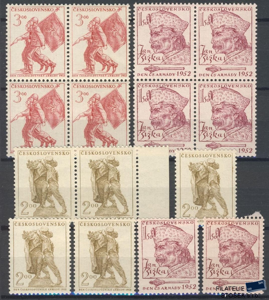 ČSSR známky 687 - Sestava