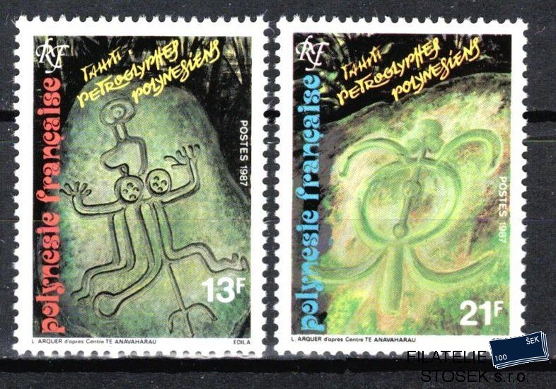 Polynésie známky Mi 479-80