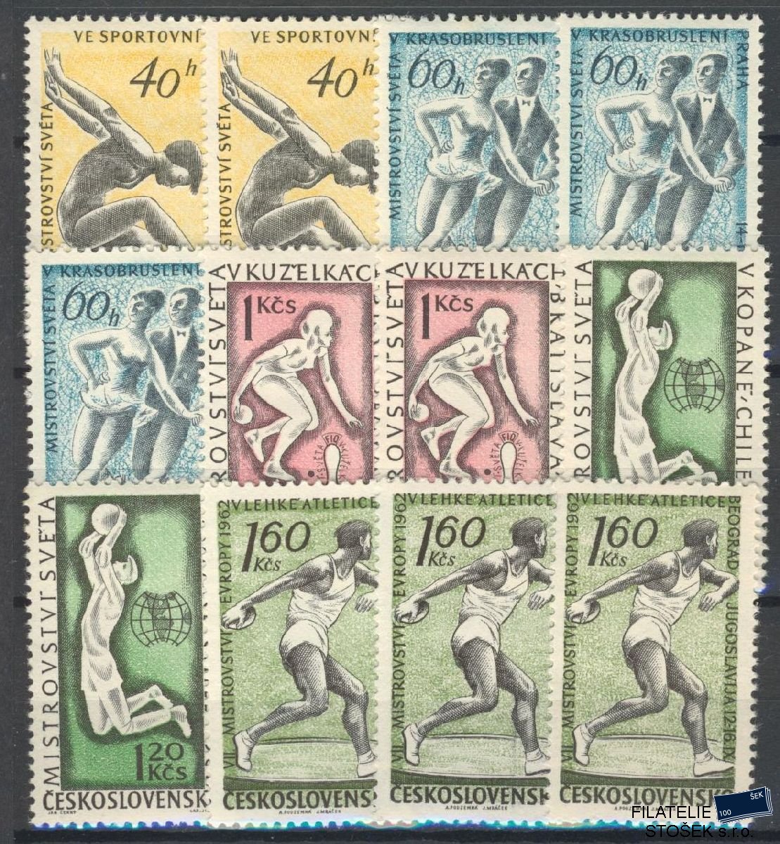 ČSSR známky 1228 - Sestava
