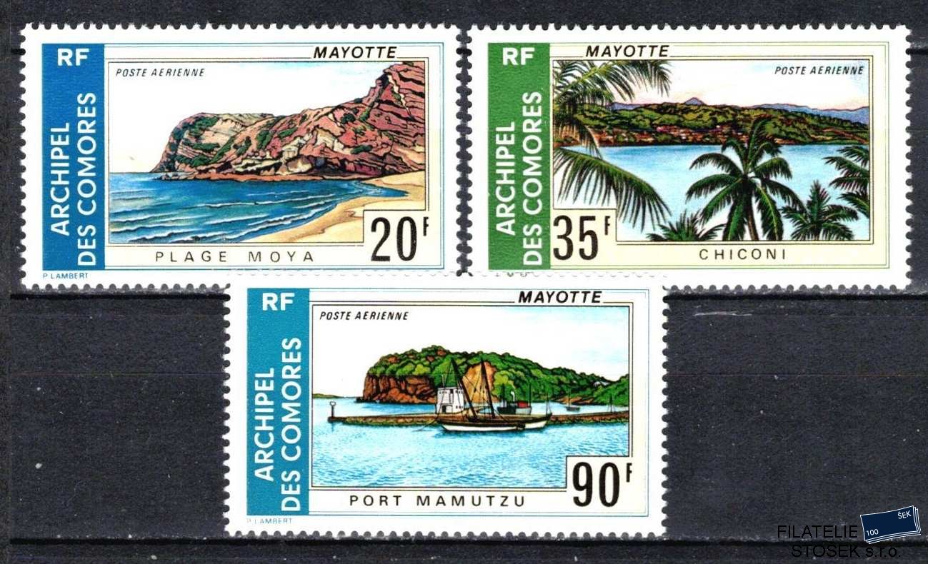 Comores známky Yv PA 62-4
