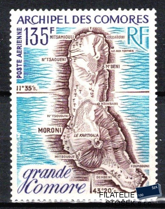 Comores známky Yv PA 53