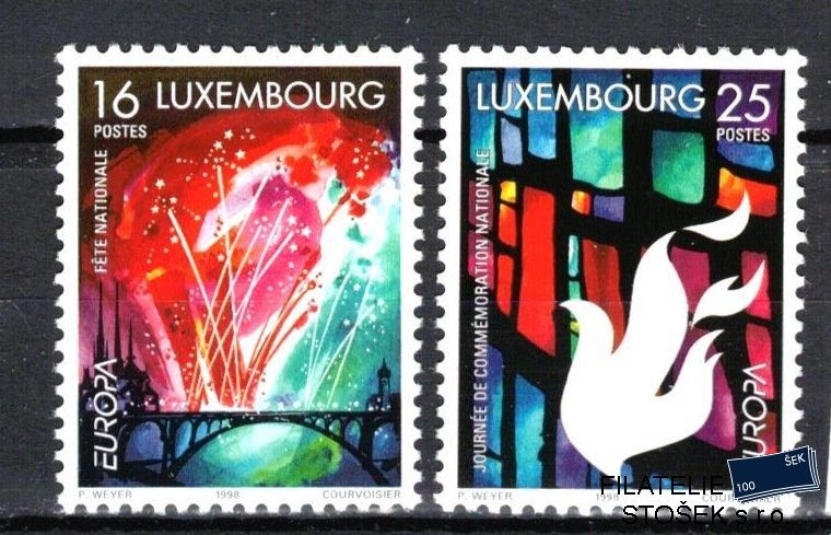Luxemburg známky Mi 1451-2