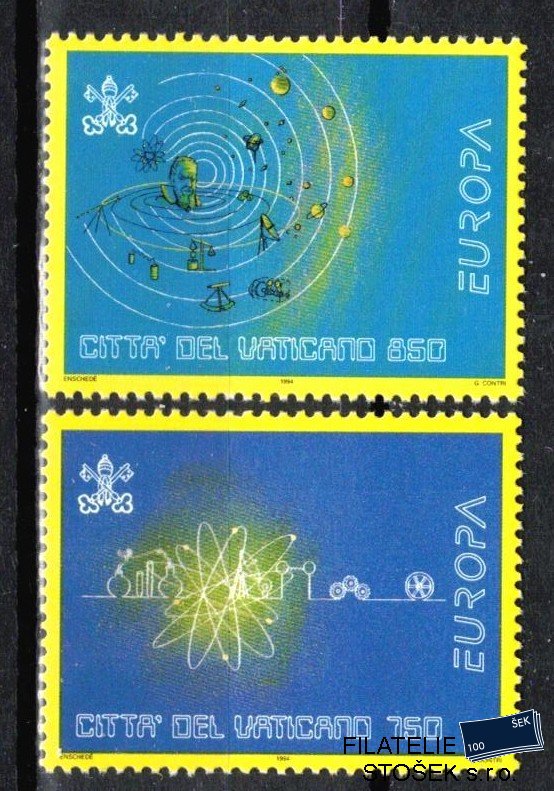 Vatikán známky Mi 1122-3