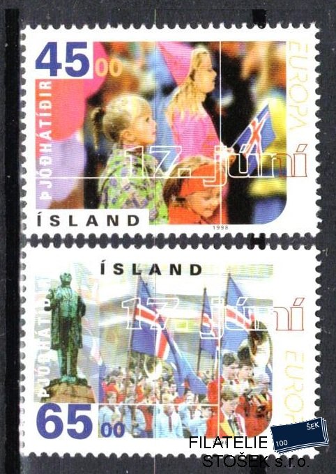 Island známky Mi 890-1