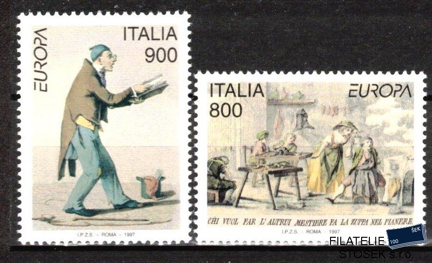 Itálie známky Mi 2496-7