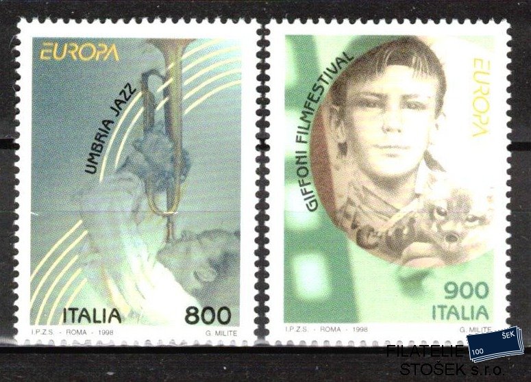 Itálie známky Mi 2554-5
