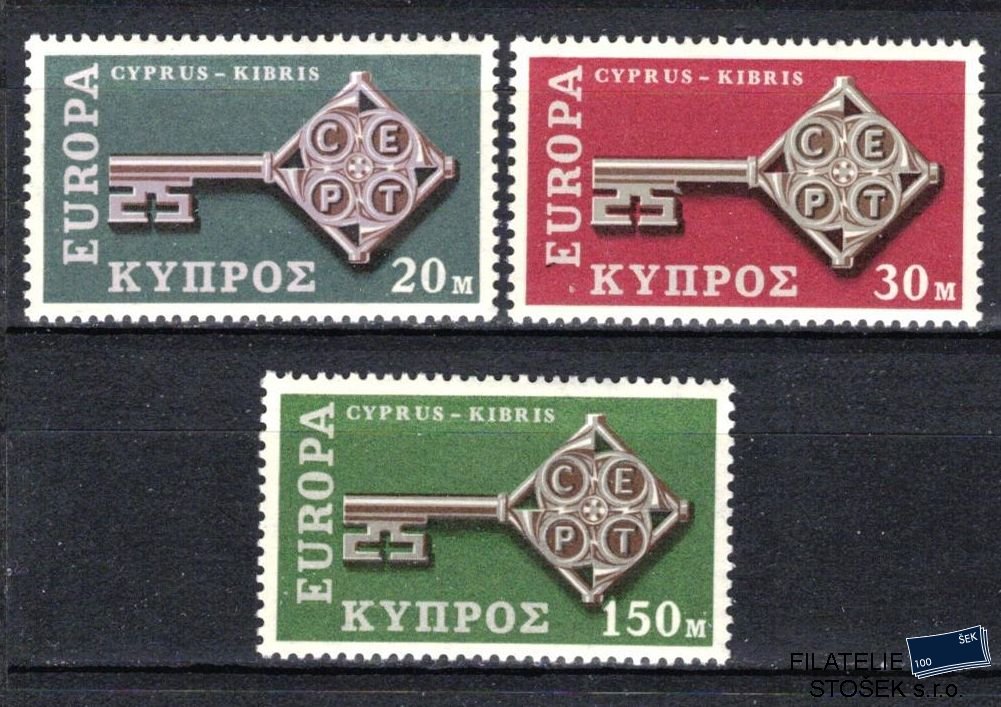 Kypr známky Mi 307-9