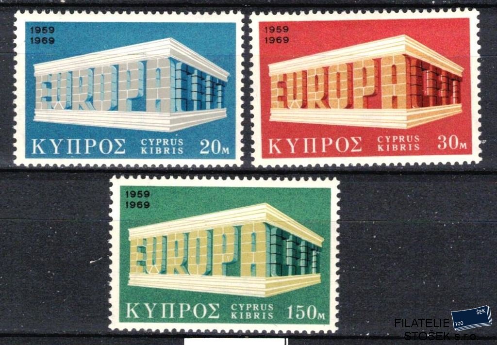 Kypr známky Mi 319-21