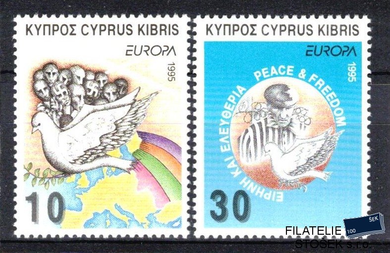 Kypr známky Mi 854-5