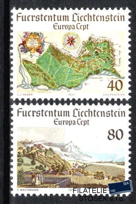 Liechtenstein známky Mi 667-8