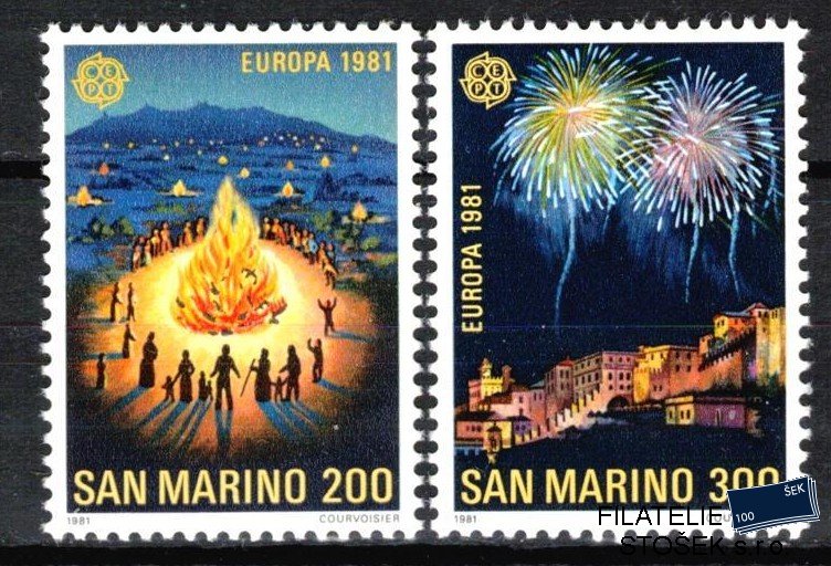 San Marino známky Mi 1225-6