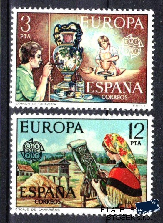 Španělsko známky Mi 2209-10