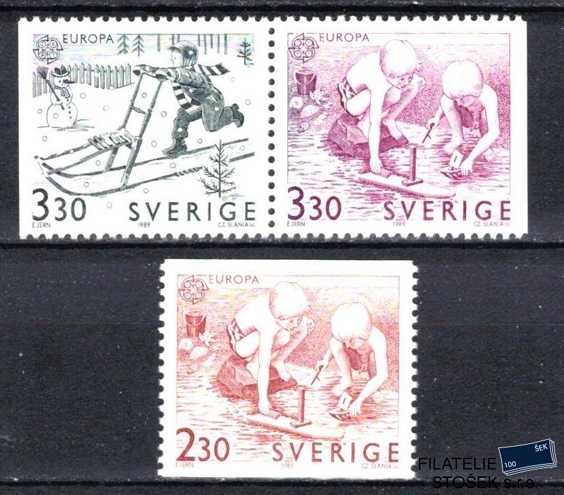Švédsko známky Mi 1549-51