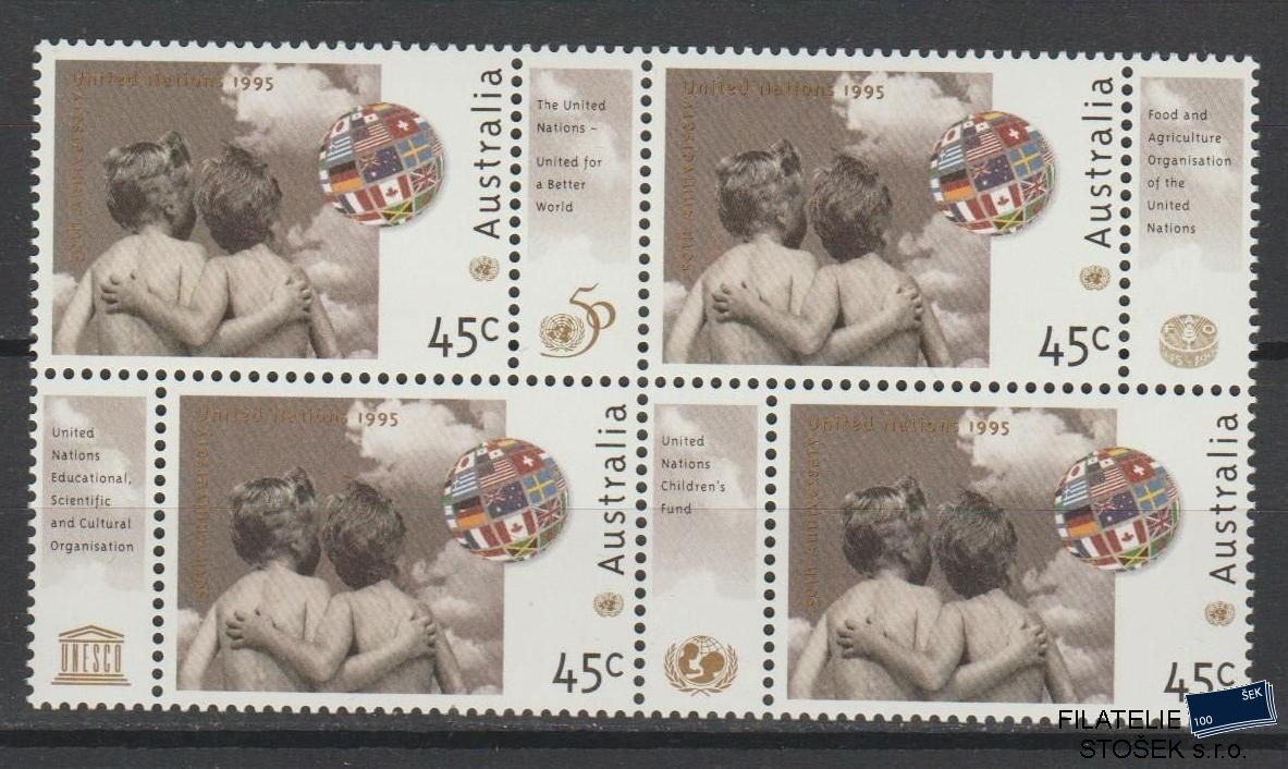Austrálie známky Mi 1477 4 Blok