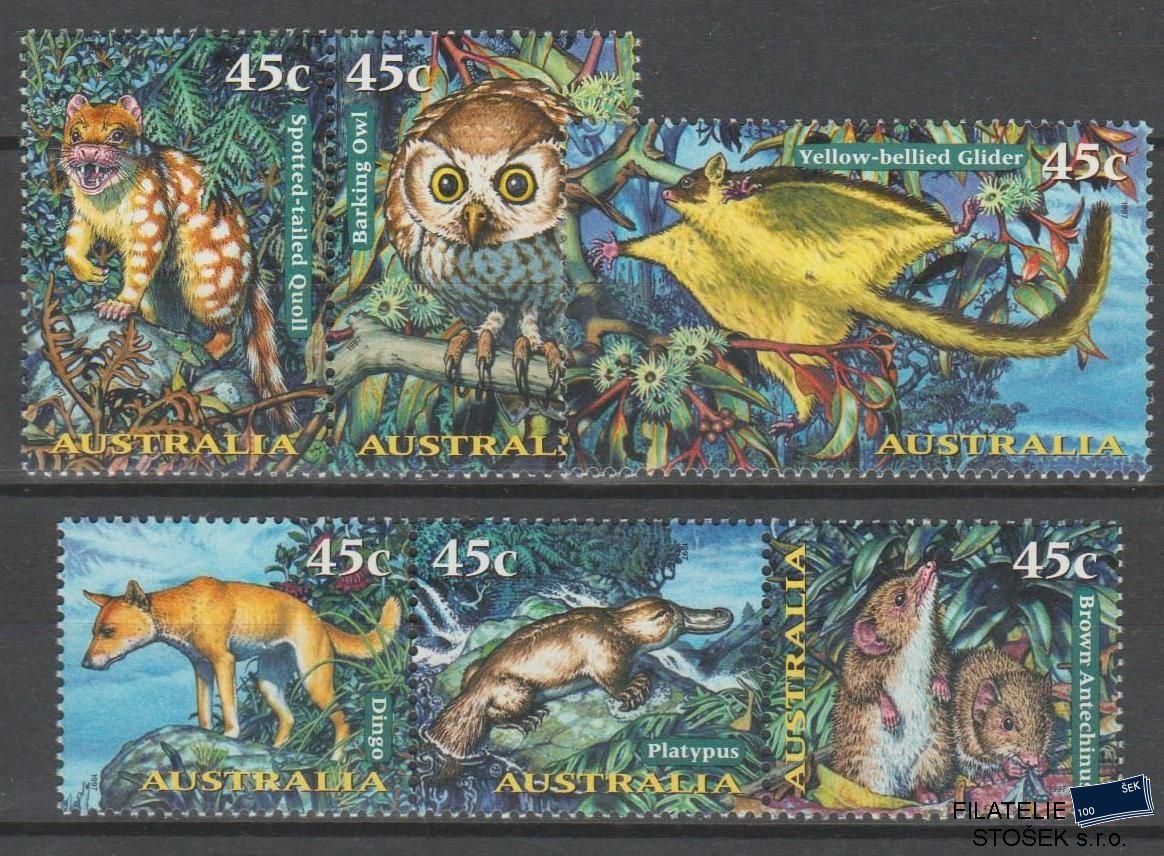 Austrálie známky Mi 1664-69