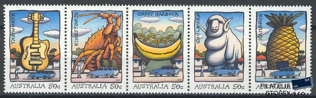 Austrálie známky Mi 2844-48