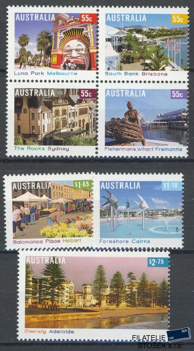 Austrálie známky Mi 3066-72