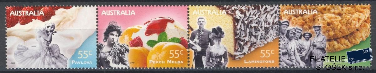Austrálie známky Mi 3197-3200
