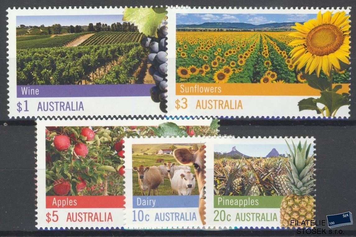 Austrálie známky Mi 3712-16