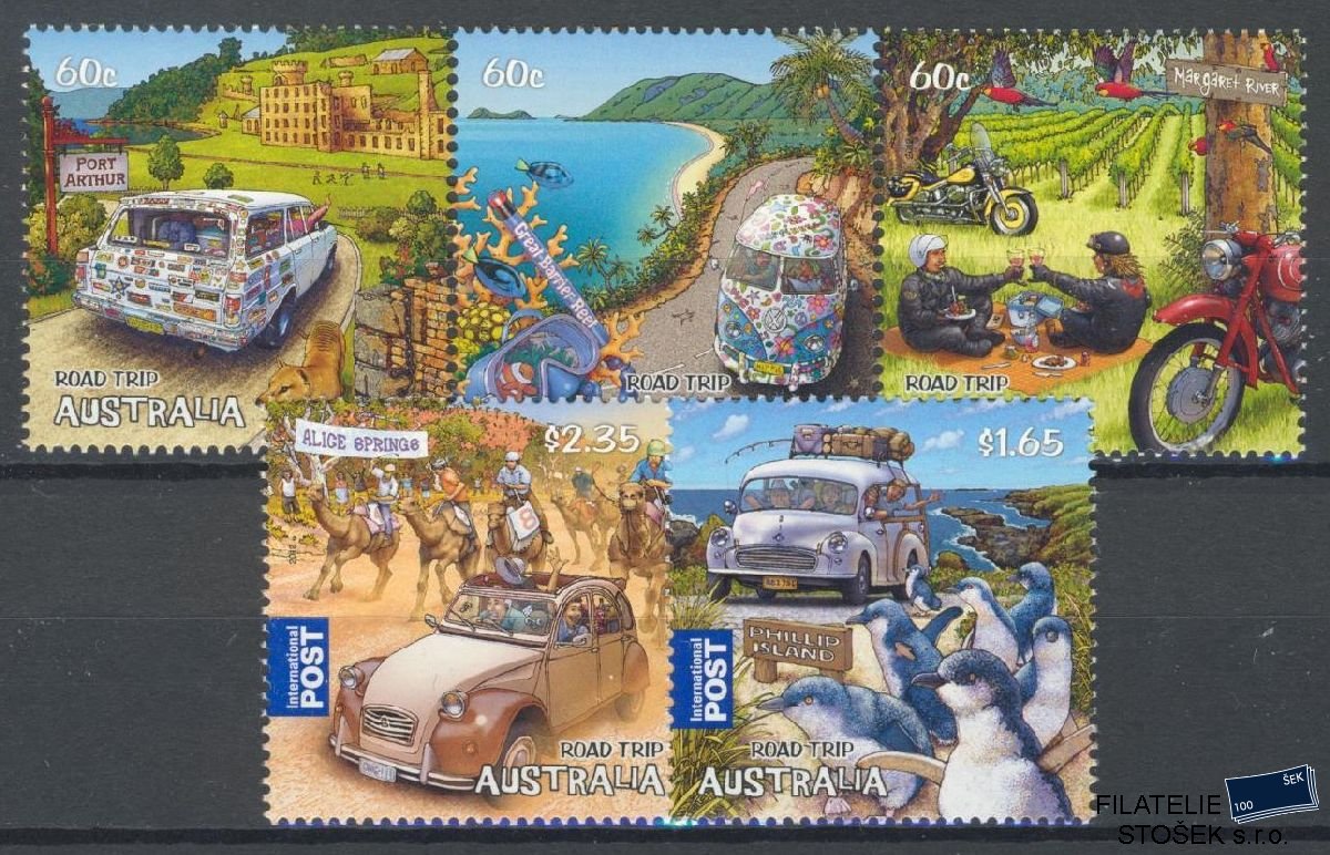 Austrálie známky Mi 3802-6