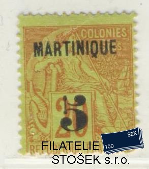 Martinique známky Yv 1