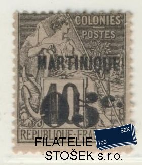 Martinique známky Yv 10