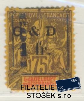 Guadeloupe známky Yv 51 Kz