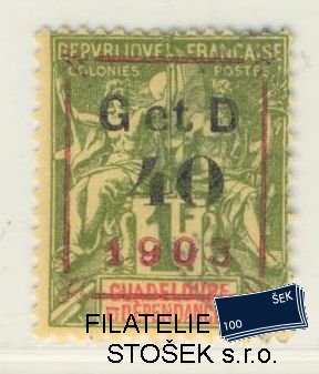 Guadeloupe známky Yv 52