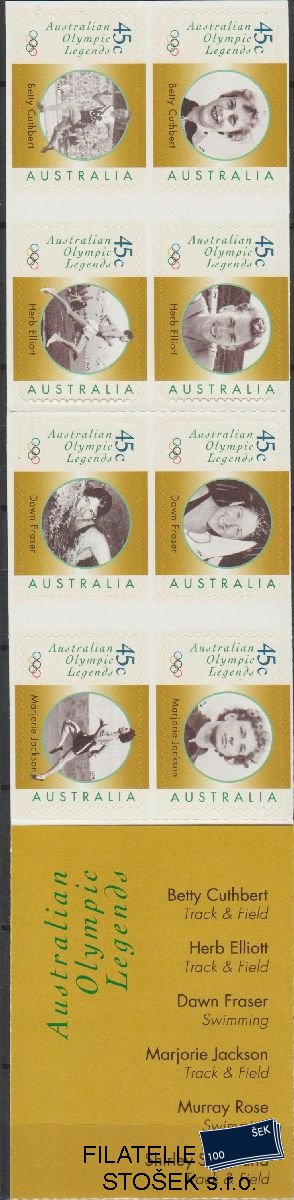 Austrálie známky Mi 1693-1704 MH