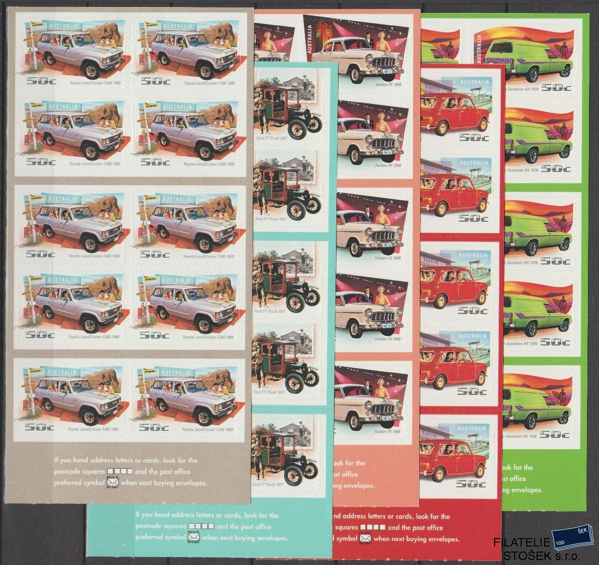 Austrálie známky Mi 2494-98 MH