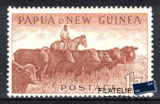 Papua N. Guinea známky Mi 0017 fauna ze série známek