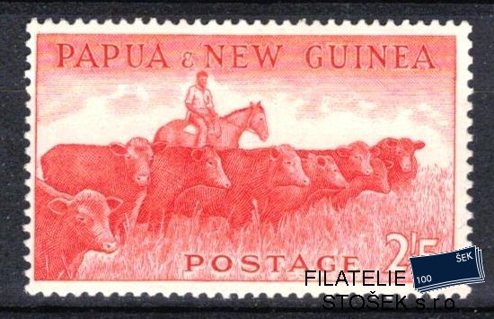Papua N. Guinea známky Mi 0019 fauna ze série známek