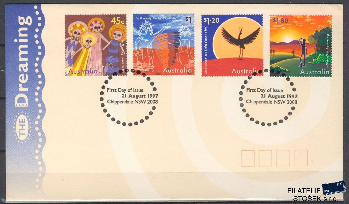 Austrálie známky FDC Mi 1655-58