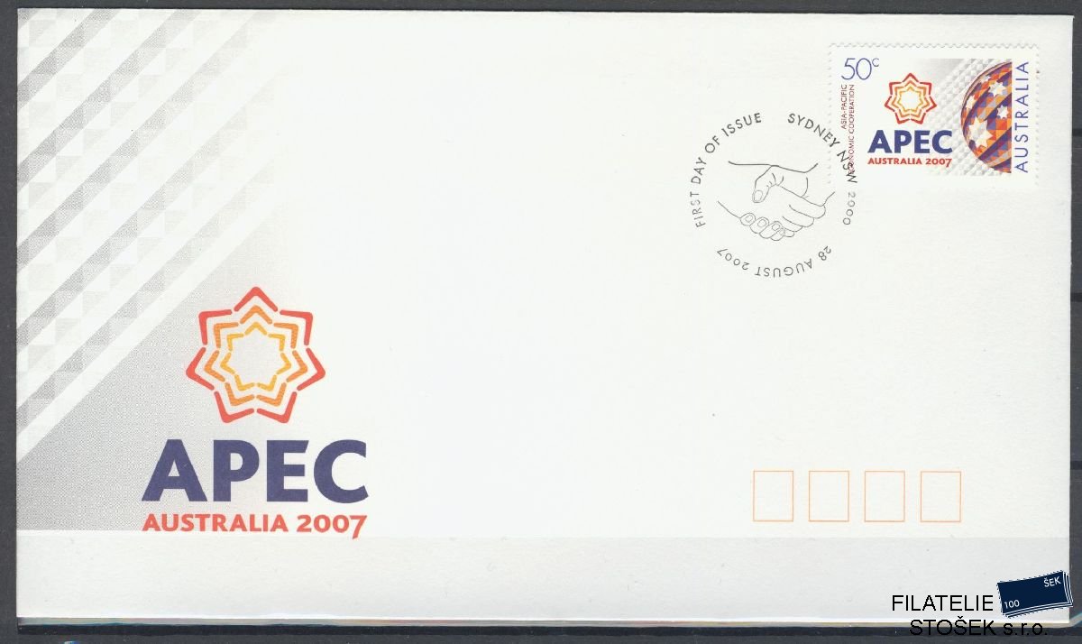 Austrálie známky FDC Mi 2872