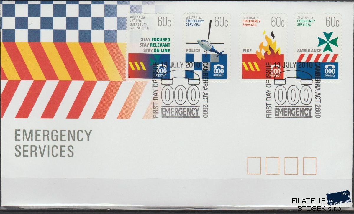 Austrálie známky FDC Mi 3424-27