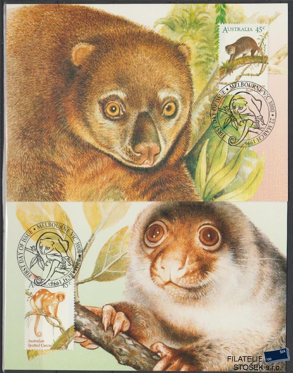 Austrálie známky Maximkarty Mi 1540-41